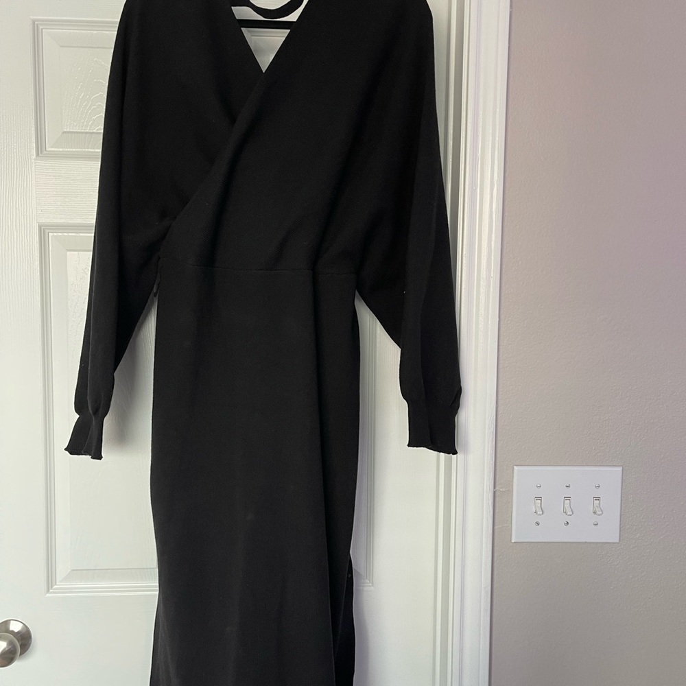 Black fall/ winter dress, Fasionova, never worn